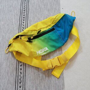 Hoka Blue Yellow Fade Hip Pack